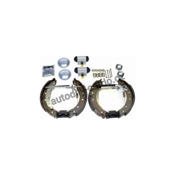 Brzdová čelist Sada brzdových čelistí TRW GSK1257 - Superkit CITROEN, PEUGEOT