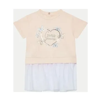 Dámská móda Guess Sada halenka a legíny K5RG05 KAN04 Růžová Regular Fit 3Y