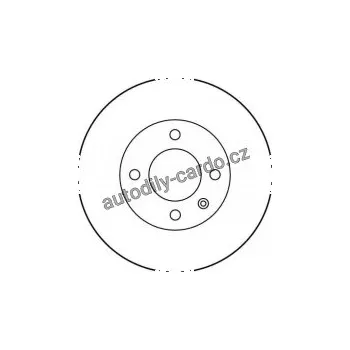 Brzdový kotouč Brzdový kotouč TRW DF1500 - VW POLO, DERBY