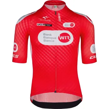 cyklistický dres Q36.5 Pánský cyklistický dres Jersey Short Sleeve R2 TDS Climber 2023 Červená M Pánské