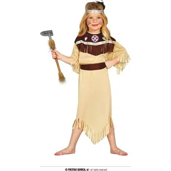 Karnevalový kostým Cherokee indiánka dětský kostým 3-4 roky