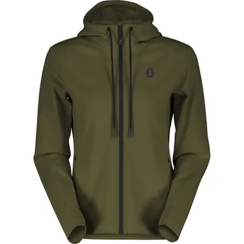 Dámská mikina SCOTT mikina s kapucí Tech Zip 2025 Olivová M Dámské