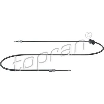Lanko parkovací brzdy Tažné lanko, parkovací brzda TOPRAN 409 201