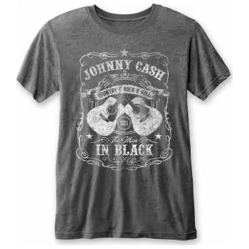 Pánské tričko Merch Johnny Cash: Tričko The Man In Black S