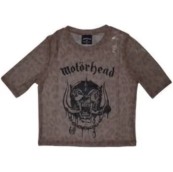Motörhead: Motorhead Ladies Crop Top: Warpig (mesh) (xx-large) XXL