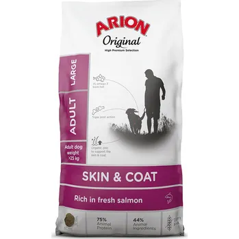 Krmivo pro psa 12kg Arion Original Skin & Coat Large Breed losos