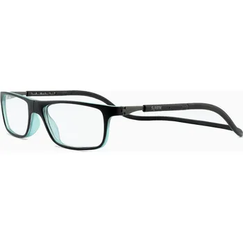 Brýle na čtení Slastik Jabba 027, hnědá/tyrkysová, dioptrie: +3,00