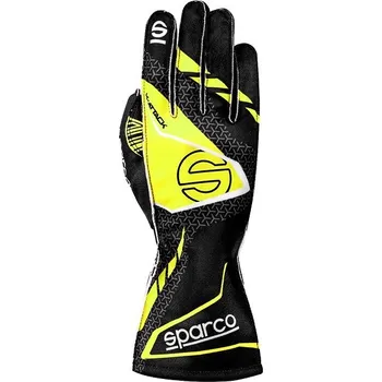 Rukavice Sparco Kartingové rukavice K-ATTACK, černo-žluté, vel. 10