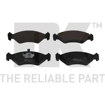 Brzdová destička Sada brzdových destiček, kotoučová brzda NK 222515