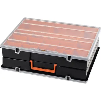 TOOD Organizér 420x350x125 mm, oboustranný, 44 přihrádek, plast