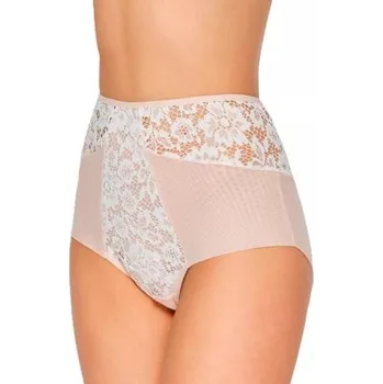 Kalhotky Dámské vyšší kalhotky Roma FABIO tělová světlá XL