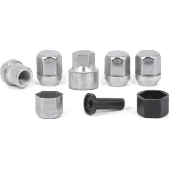 Matice na kolo Pojistné bezpečnostní matice M14x1,5 kužel, zavřená, klíč 19 mm, STILBULL HN415