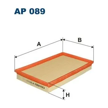 Vzduchový filtr Vzduchový filtr FILTRON AP 089