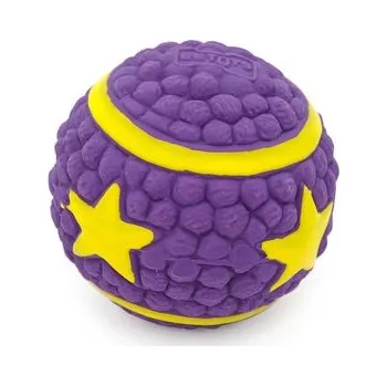 Hračka pro psa Reedog star ball, latexová pískací hračka-S 6 cm