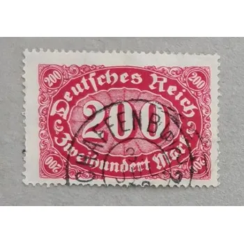 Sběratelství Známka Německo, Reich, 200Mk., Mi.248#