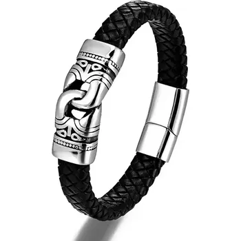 Náramek Kožený náramek Quentin