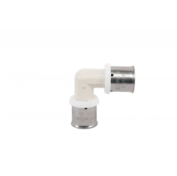 Fitinka Herz Koleno 90°, P/PPSU Dimenze: 20x2, #R612000: Koleno 90° 20x2 ,P/PPSU, TH lisovací profil /8612000/