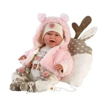 Panenka Lalka bobas Mimi z poduszką 42cm