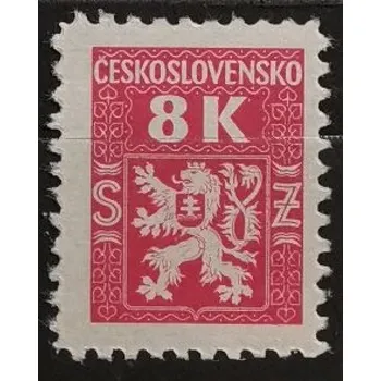 Poštovní známka Známka ČSR, 1.20K, Pof.SL7**