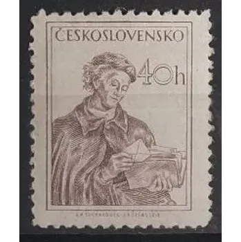 Poštovní známka Známka ČSR, 40 h, Pof.777**