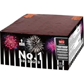 Zábavní pyrotechnika Ohňostroj - BATERIE VÝMETNIC No.1 100RAN 2/1