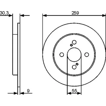 Brzdový kotouč Brzdový kotouč BOSCH 0 986 479 420