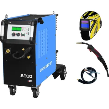 Svářečka Kühtreiber KITin 2200 Multi MIG Synergic V2 + hořák + kukla