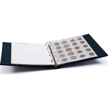 Obal pro sběratelský předmět Album NUMIS Classic Leuchtturm s kazetou Barva: Modrá (5 listů)