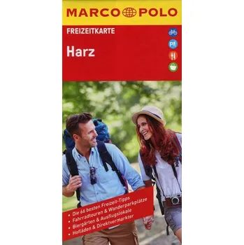 MARCO POLO Freizeitkarte Harz 1:100 000 [DE] (2020, Karta, MairDuMont)