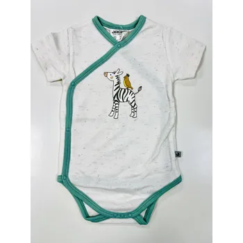 Kojenecký body Jacky Body s krátkým rukávem, zebra, chlapec, Jakcky Velikosti: 92