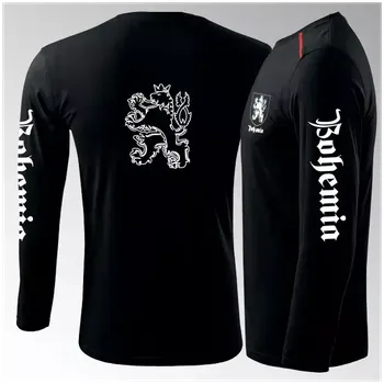 Tričko s dlouhým rukávem Bohemia 6DR - černá / XXL