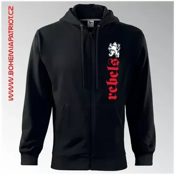 Pánská mikina Mikina s kapucí - Bohemia 4MZ - černá / M