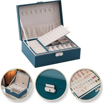 Šperkovnice Flamenco Mystique Zelená šperkovnice, etue, organizér, krabička pd155zie.