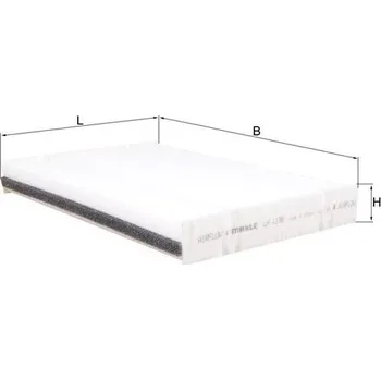 Ventilátor topení a klimatizace Filtr, vzduch v interiéru KNECHT LA 1198