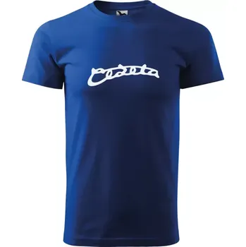 Tričko Čezeta ČZ 6T - modrá / 3XL / bílá