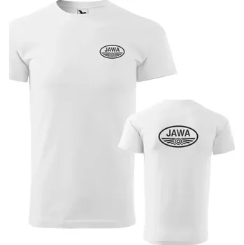 Tričko JAWA 2T - bílá / XL / černá