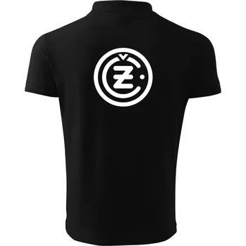 Pánská košile Polokošile ČZ Čezeta 2K - černá / M / bílá