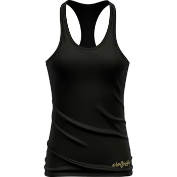 Dámské funkční sportovní TÍLKO černá Bamboo Ultra CLASSIC - Černá / XXL