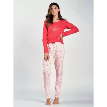 Dámské pyžamo Dámské pyžamo Taro 3235, XL, červená