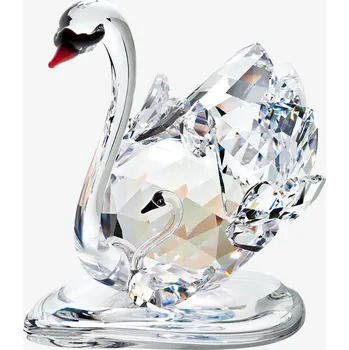 Skleněná figurka Labutí krása z českého křišťálu Preciosa