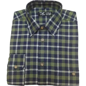 Pánská košile Pánská flanelová košile model 192101 LUKO: 54
