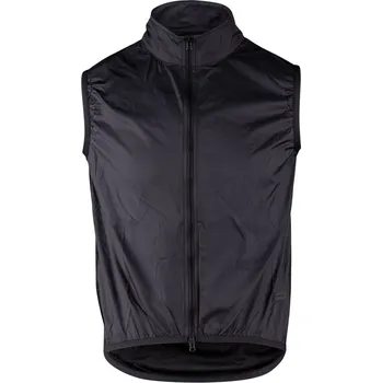 Cyklistická vesta vesta FORCE WIND, síťovaná záda černá - XL