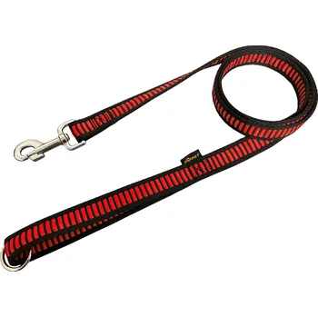 Vodítko pro psa BAFPET Popruhová vodítka ŽEBŘÍK Barva: Červená, Rozměr: 25mm x 150cm 18204Z