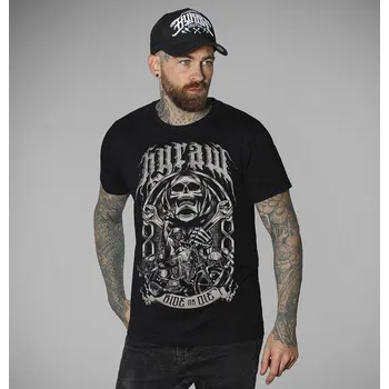 Pánské tričko tričko hardcore pánské - HIGHWAY - HYRAW - W24-M10 - XXL