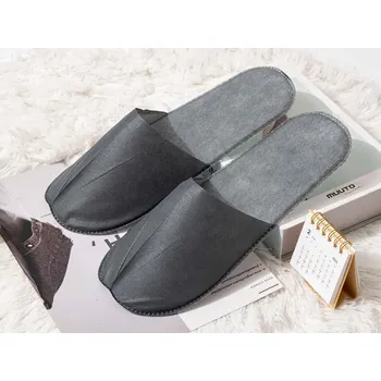 Inhand Šedé pantofle s uzavřenou špičkou, 1 pár