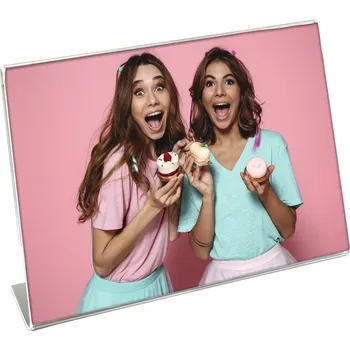 Digitální fotorámeček Hama akrylový stojánek na šířku, 10x15 cm