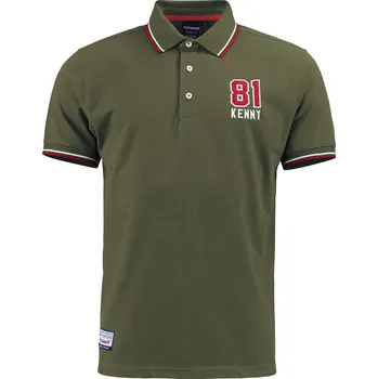 Pánské tričko KENNY polo triko ACADEMY 23 kaki - 2XL