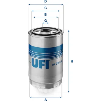 Auto-moto Palivový filtr UFI 24.394.00