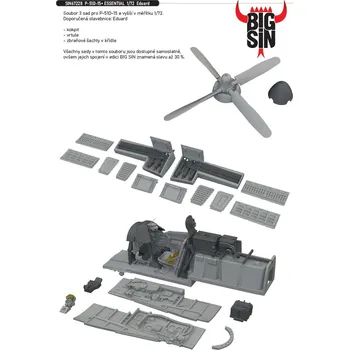Plastikový model Eduard 1/72 P-51D-15+ ESSENTIAL (EDUARD)