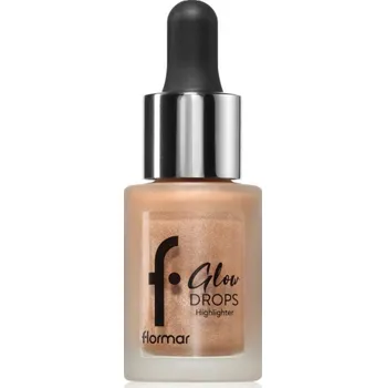 Rozjasňovač flormar Glow Drops Lip Tattoo tekutý rozjasňovač odstín 001 Moon Glow 14 ml